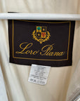 LORO PIANA 90S VINTAGE STORM SYSTEM HARRINGTON JACKET ‘CREAM’