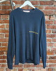 ECKHAUS LATTA PANELED LONGSLEEVE ‘NAVY’