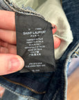 SAINT LAURENT SS16 HEDI STUDDED D02 DENIM ‘BLUE’