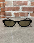 CHROME HEARTS LOWRIDER 50MM SUNGLASSES 'BLACK/GREEN'