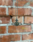 VIVIENNE WESTWOOD 2D ORB NECKLACE ‘SILVER’