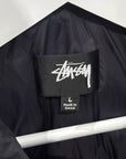 STUSSY RECYCLED NYLON DYED PUFFER JACKET 'SLATE'