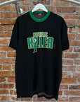 HYSTERIC GLAMOUR KILLER RINGER TEE 'BLACK/GREEN'