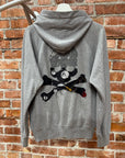 MASTERMIND PATCHWORK SKULL ZIP UP ‘GREY’