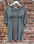 HELMUT LANG NEW YORK GRAPHIC TEE ‘GREY’