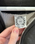 CHROME HEARTS CHILLBUSTER V1 HORSESHOE ZIP HOODIE ‘GREY’