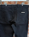 CHROME HEARTS FLEUR KNEE STRAIGHT LEG DENIM ‘BLACK’