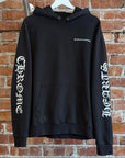 CHROME HEARTS CEMETERY CROSS SPINE PULLOVER HOODIE ‘BLACK’