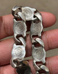 CHROME HEARTS PLUS CROSS LINK BRACELET ‘SILVER’