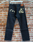 EVISU LOT 2000 KANJI DENIM 'INDIGO/IVORY'