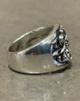 DEAL DESIGN MID GATE RING 'SILVER'