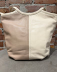 COACH BEA 2-BLOCK SHOULDER TOTE BAG ‘CREAM’