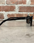 SAINT LAURENT RECTANGULAR FRAME SUNGLASSES ‘BLACK’
