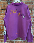 CHROME HEARTS MATTY BOY "MORE NOT LESS" POLO ‘PURPLE’