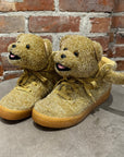 ADIDAS JEREMY SCOTT TEDDY BEAR SNEAKERS ‘GOLD’