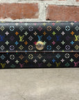 LOUIS VUITTON X TAKASHI MURAKAMI MONOGRAM WALLET ‘BLACK'