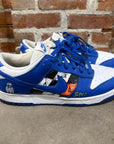 CHROME HEARTS MATTY BOY NIKE DUNK LOW SNEAKERS ‘WHITE/BLUE’