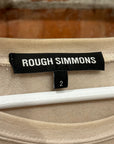 ROUGH SIMMONS EVANGELION PATCHWORK CREWNECK ‘CREAM’