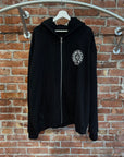CHROME HEARTS LOS ANGELES ZIP UP HOODIE ‘BLACK’
