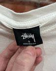 STUSSY INTERNATIONAL CROWN LOGO TEE ‘WHITE’