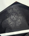 CHROME HEARTS OLIVE VERTICAL SCRIPT HOODIE ‘BLACK’