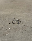 CHROME HEARTS BUBBLEGUM CROSS RING ‘SILVER’