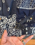 KAPITAL VINTAGE BANDANA 1ST TRUCKER JACKET ‘NAVY’