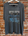PALY HOLLWOOD SS26 BOUND FOR GLORY TEE ‘SLATE’