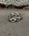 CHROME HEARTS PAPER CHAIN RING ‘SILVER’