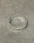 CHROME HEARTS 6MM PLAIN SPACER ‘SILVER’