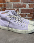 ACNE STUDIOS HIGH TOP CANVAS SNEAKERS ‘LAVENDER’