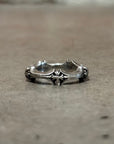 CHROME HEARTS PLUS & BONE RING ‘SILVER’