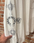 CHROME HEARTS VINTAGE T-BAR MULTILOGO LONGSLEEVE ‘WHITE’