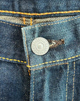 EVISU SUNFADED SKATE SHORTS 'VINTAGE BLUE'