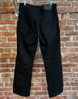 K-TWO STUDIOS 16oz CROSSHATCH HEAVY STRAIGHT LEG DENIM ‘BLACK’