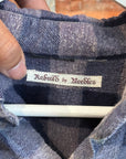 NEEDLES REBUILD ZIPPER FLANNEL ‘MULTI’