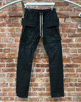 RICK OWENS DRKSHDW CREATCH CARGO PANTS ‘BLACK’