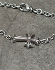 CHROME HEARTS NE CROSS BRACELET (USED) ‘SILVER’