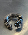 CHROME HEARTS TRIPLE PLUS CURVE RING