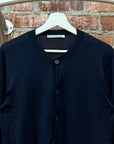 ACNE STUDIOS CLASSIC WOOL CARDIGAN ‘NAVY’