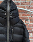 RICK OWENS FW22 STROBE GIMP PARKA ‘BLACK’