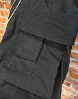 RICK OWENS DRKSDHW CREATCH CARGO SHORTS ‘BLACK’