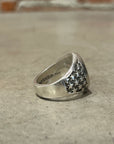 CHROME HEARTS MATTY BOY SIGNET RING ‘SILVER’