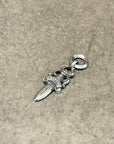 CHROME HEARTS NO. 5 DAGGER DROP PENDANT ‘SILVER’