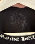CHROME HEARTS COLLAR PRINT LONGSLEEVE ‘BLACK’