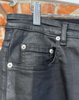 RICK OWENS SS21 PLEGETHON DRKSHDW WAXED DETROIT DENIM ‘BLACK’