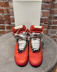 MAISON MARGIELA FW09 SUEDE FUTURE CHAIN SNEAKER ‘RED’
