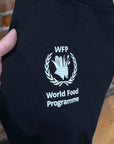 BALENCIAGA FW24 WORLD FOOD PROGRAMME ZIP HOODIE ‘BLACK’