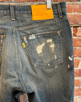 GALLERY DEPT. STARR 5001 MUDWASH DENIM ‘DARK BLUE’