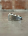 MAISON MARGIELA STERLING SIGNET RING ‘SILVER’